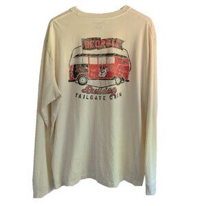 Georgia Bulldog Tailgate Crew Long Sleeve Shirt